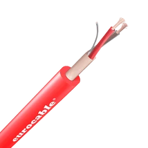 Eurocable LK02R6E mikrofonkábel, piros