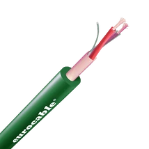 Eurocable LK02V6E mikrofonkábel, zöld