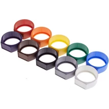 Neutrik XCR-9 jelölő gyűrű, fehér