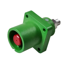 Ten 47 PS-E-GRN-M5 fali mama csatlakozó, zöld