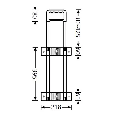 Adam Hall 3471 konténer húzó fül