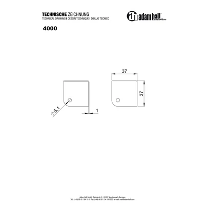Adam Hall 4000 sarok
