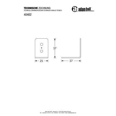 Adam Hall 40402 élpánt