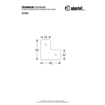 Adam Hall 40406 élpánt