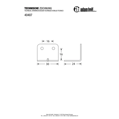 Adam Hall 40407 élpánt