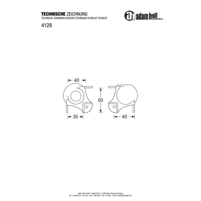 Adam Hall 4128 sarok