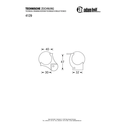 Adam Hall 4129 sarok
