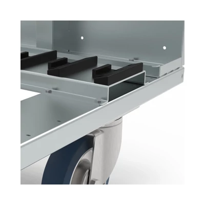 Admiral Staging WASWCD25 nem összeszerelt színpadszállító kocsi, 1 m