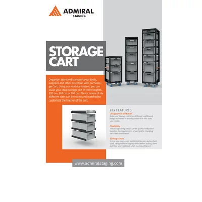 Admiral Staging WACRS032 műanyag tároló doboz, H32