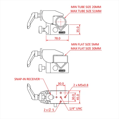 Doughty G116001 Supaclamp