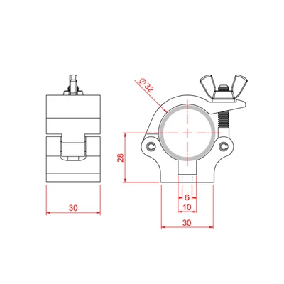 Doughty T58800 félbilincs