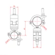 Doughty T57425 forgóbilincs
