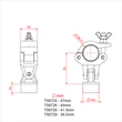 Doughty T58726 félbilincs stabilizátorhoz