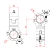Doughty T58810 forgóbilincs